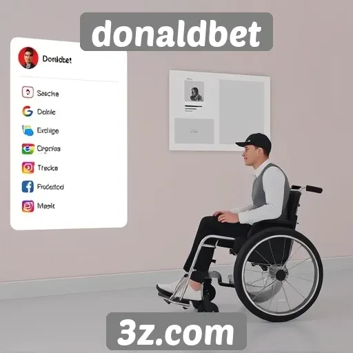 Acessibilidade e interface do usuário no donaldbet