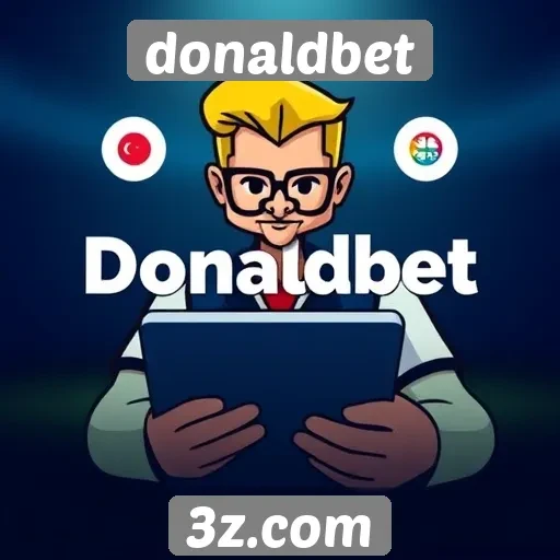 Exploração das funcionalidades do site donaldbet