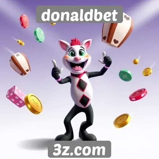 Variedade de jogos disponíveis no donaldbet